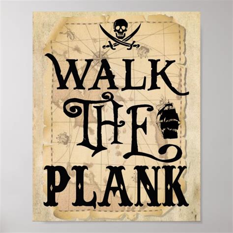 walking the plank